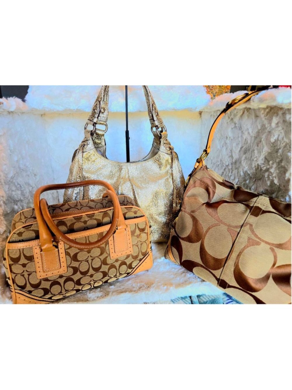 Coach Y2K Bag Bundle EUC